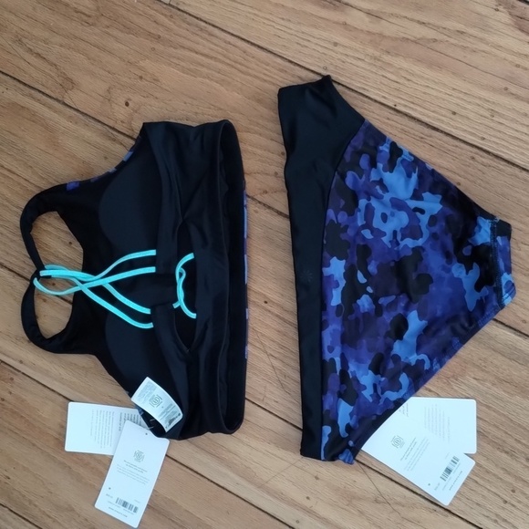 NWT Freestyle Camo High neck Bikini top and bottoms Sz M - Picture 7 of 16